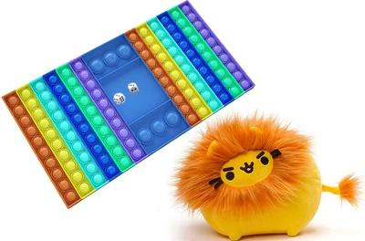 Комплект игрушек 2Life Мягкая игрушка Pusheen cat 10х7см и Pop It v-12429
