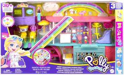 Ігровий набір Polly Pocket Веселковий торгівельний центр (HHX78) (0194735079216)