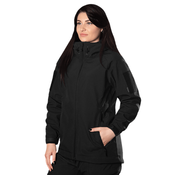 Жіноча куртка Stalker SoftShell Чорна (7442), S