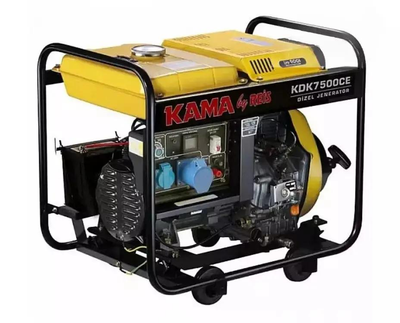 Генератор дизельный Kama KDK7500CE3 (5 кВт)