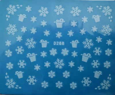 Слайдер-дизайн для ногтей Nail Sticker d268