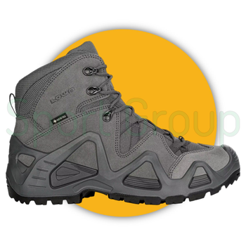 Ботинки тактические Lowa Zephyr GTX mid TF Wolf (серый) UK 10.5/EU 45