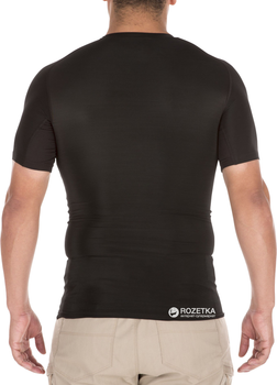 Футболка тактична 5.11 Tactical Tight Crew Short Sleeve Shirt 40005 XL Black (2000000146737)