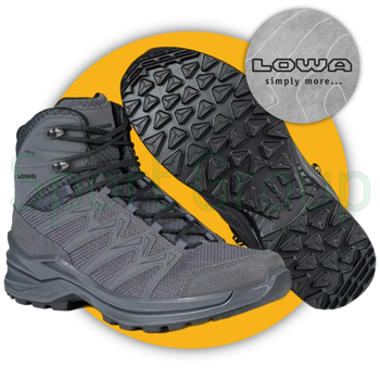 Черевики тактичні Lowa innox pro gtx mid tf Wolf (сірий) UK 13.5/EU 49