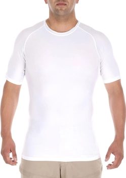 Футболка тактическая 5.11 Tactical Tight Crew Short Sleeve Shirt 40005 M White (2000000146652)