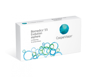 Контактні лінзи ClearLux Biomedics 55 Evolution - -4,25