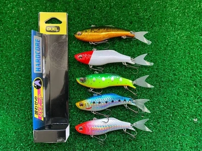 Набір Vib Раттлин ,Hardcore Fintail Vibe S (70 мм\18 г) (5шт)(Fishing) (8206-н6)