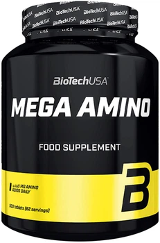 Амінокислота Biotech Mega Amino 3200, 500 таблеток(114001)
