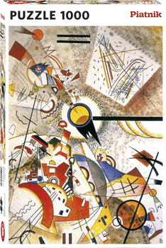 Puzzle Piatnik Gwarny akwarel Wassily Kandinsky 1000 elementów (9001890539640)