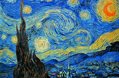 Puzzle Piatnik Gwiaździsta noc Vincent van Gogh 1000 elementów (9001890540363)