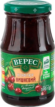 Конфітюр Верес Вишневий 370 г (4823084601033/4823105400270)