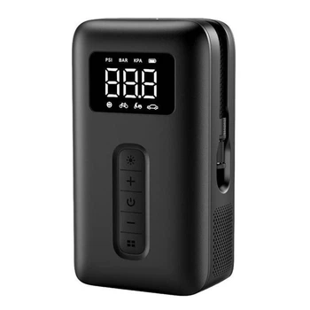 Автокомпресор UGREEN Portable Tire Inflator CD259, портативний насос для шин, чорний