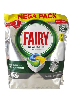 Капсули для посудомийних машин Fairy Platinum 73 шт