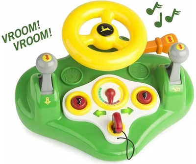 Кермо розвивальне Tomy John Deere симулятор (0036881349068)