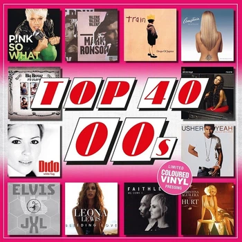 Виниловая пластинка Various Artis - Top 40 - 00s (Pink LP)