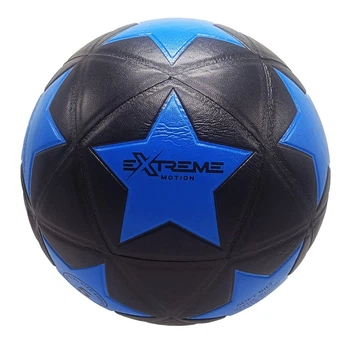 Мяч футбольный Extreme Motion №5 синие звезды (RTCL1832(Blue