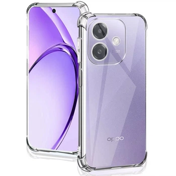 Чехол Fiji Proof для Oppo A3x (CPH2641) прозрачный бампер с усиленными бортами Transparent