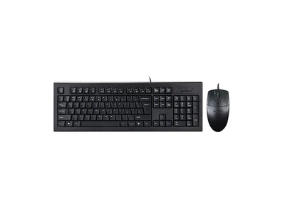 Комплект (клавіатура + миша) A4 Tech KRS-8520D Black