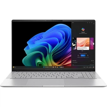 Ноутбук Asus Vivobook S 15 OLED S5507QA, (S5507QA-MA064X) RAM 32 ГБ / SSD 1 ТБ / Windows 11 Pro / сріблястий
