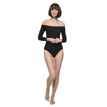 Гольфи компрессійні Soloventex Comfort, 2 клас, жіночі, шкарпетки, бежеві, арт. 120-132/120-142, XXL, Зріст 150-165