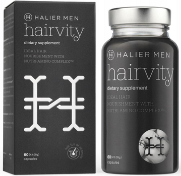 Suplement diety Halier Hairvity dla mężczyzn 60 kapsułek (5903240550135)