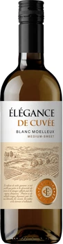 Вино Elegance de Cuvee Blanc Medium Sweet біле напівсолодке 0.75 л 10.5% (3770026797242)