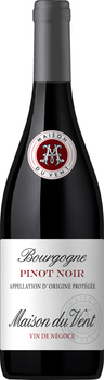 Вино Maison du Vent Bourgogne Pinot Noir AOC червоне сухе 0.75 л 13% (3760417620082)
