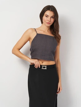 Футболка женская Zara 4043/268 S Серая (04043268807024)