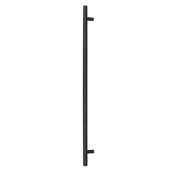 Ручка скоба ABARO Bali 90° L:1500 X:1300 D:32mm SS 304 черный RAL 9005 (половинка)