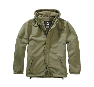 Куртка вітровка Brandit Windbreaker frontzip Olive L