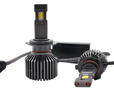 Светодиодная LED лампа H11 X10С 3-х цветные 12000 Лм, 120 Вт, Canbus обманка, 2шт