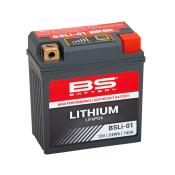 Акумулятор BS LIFEPO4 BSLI-01 (92 x 52 x 90) (12.8V 2Ah (24Wh) сірий