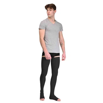 Чулки компрессійні Soloventex Comfort, 2 клас, чоловічі, шкарпетка, чорні, арт. 420-231/420-241, XL, Зріст 165-180