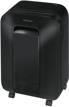Шредер Fellowes LX201 10 аркушів 2x12 мм 22 л Black (f.U5050001)