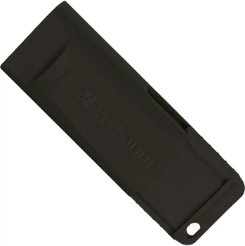 Флеш пам'ять USB Verbatim Store 'n' Go Slider 64GB USB 2.0 Black (98698)