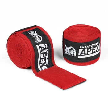 Бинти для боксу Phantom APEX Red 400cm. (4м.)