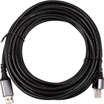Kabel PowerPlant CAT6 UTP, USB3.0 Type-A - RJ45 7.5 m (CA915019)