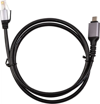 Кабель PowerPlant USB Type-C - RJ45, 1 м (CA914913)