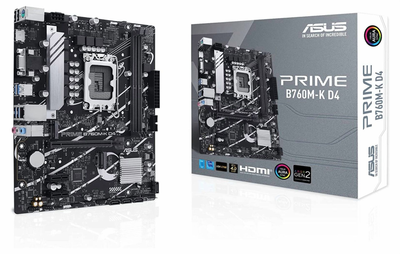 Материнская плата Asus Prime B760M-K D4 s-1700