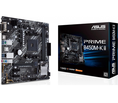 Материнская плата Asus Prime B450M-A II s-AM4