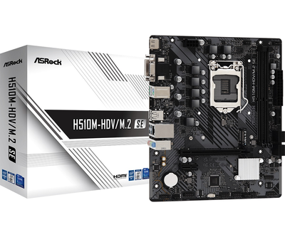 Материнская плата ASRock H510M-HDV/M.2 SE s-1200