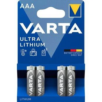 Батарейка Varta AAA Lithium BLI 4 шт