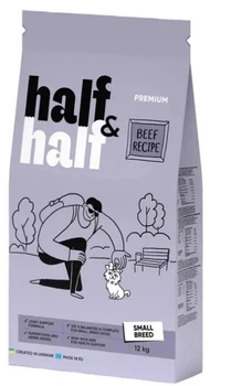 Сухий корм для собак Half & Half Small Breed 12 кг - яловичина
