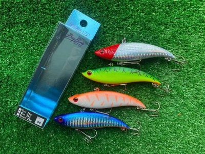 Набор Раттлинов Vib Bay Blue (90мм\21g)(4шт) (8281-н12)