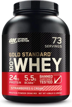 Протеїн Optimum Nutrition 100% Whey Gold Standard 2,3 kg (Strawberry cream)