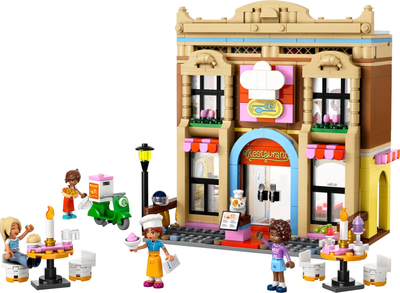 Zestaw klocków LEGO Friends Restauracja i szkoła gotowania 896 elementów (42655)