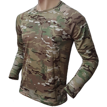 Футболка військова з довгим рукавом CoolMax FS Uniform 48 Multicam