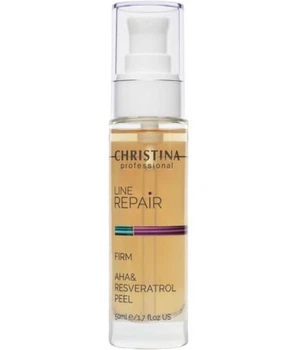 Пілінг з AHA-кислотами та ресвератролом AHA & Resveratrol Peel Line Repair Firm Christina 50 мл