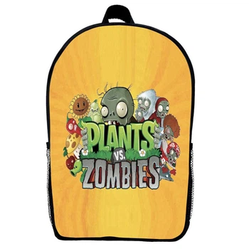 Рюкзак детский Растения против зомби (Plants vs Zombie Gear bag mini 05) черный, 29 х 21 х 9 см