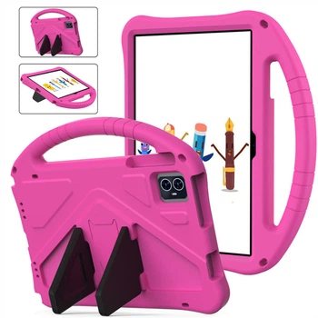 Чохол-накладка Kids with Stand для Teclast M50 / M50HD з ручкою pink